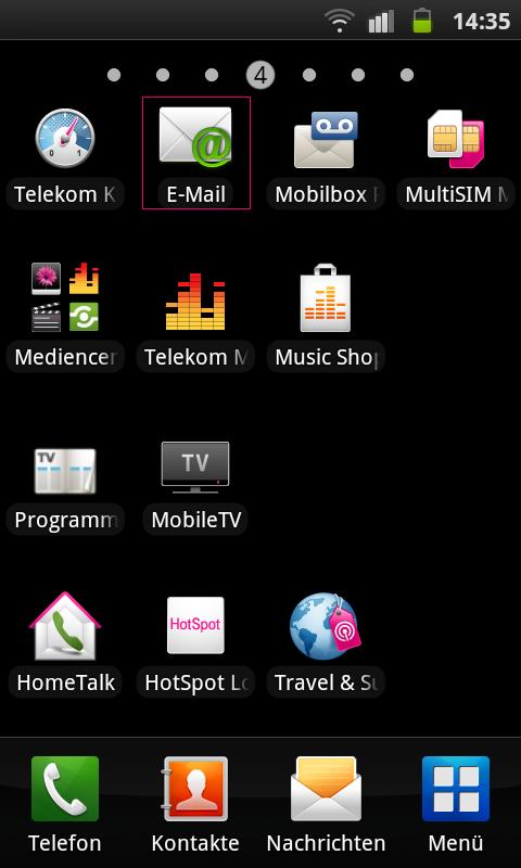 Telekom Apps E-Mail Center