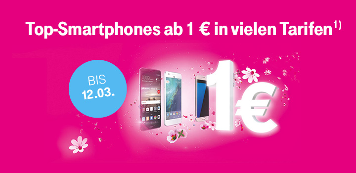 Top-Smartphones fr 1 Euro vermitteln