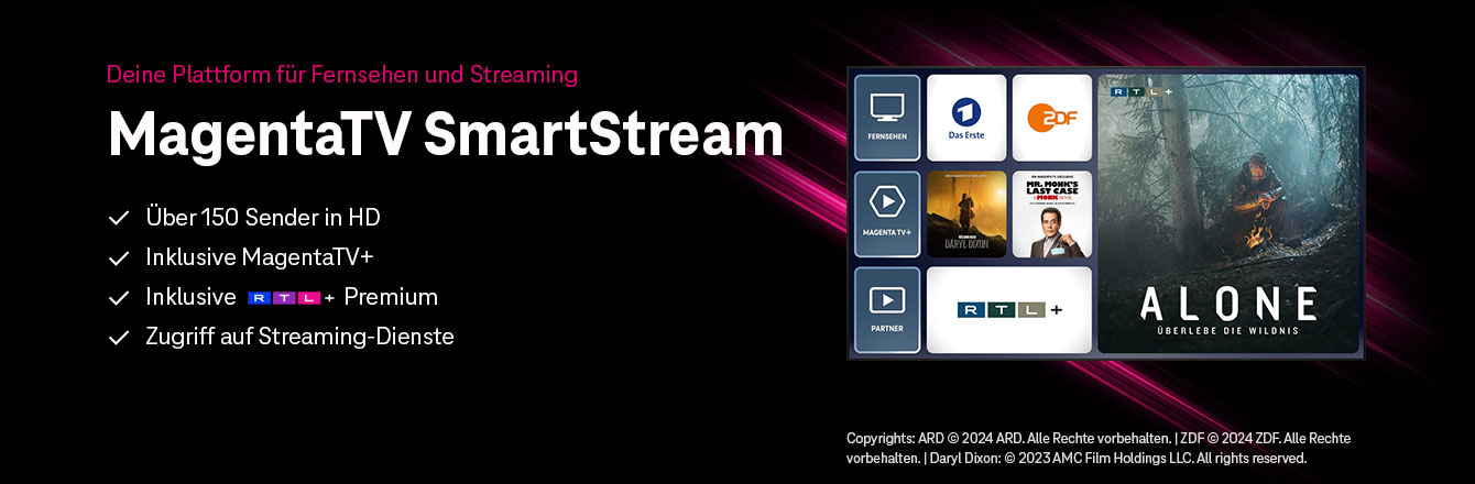 MagentaTV SmartStream 24 Monate zum Aktionspreis