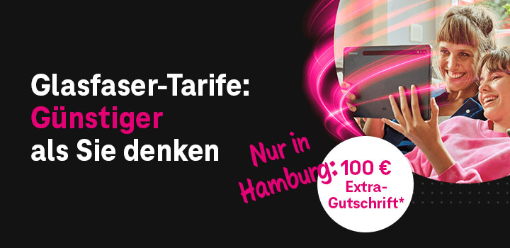 Telekom Glasfaser in Hamburg