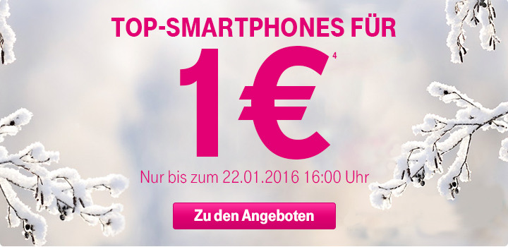 Top-Smartphones für 1€