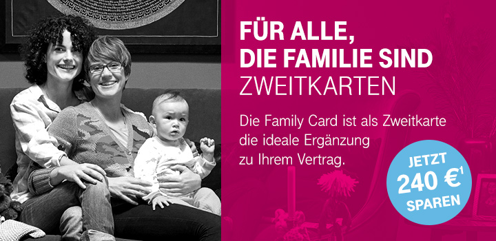 Top Smartphones für 1 Euro in Family Card Tarifen