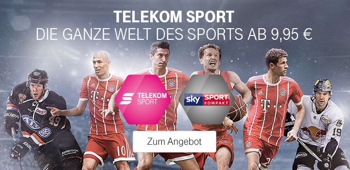 Telekom Sport mit Sky Sport Kompakt Spiele: 06. – 12.11.2017