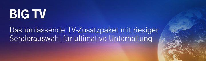 Big TV 1 Monat kostenlos fr Bestandskunden