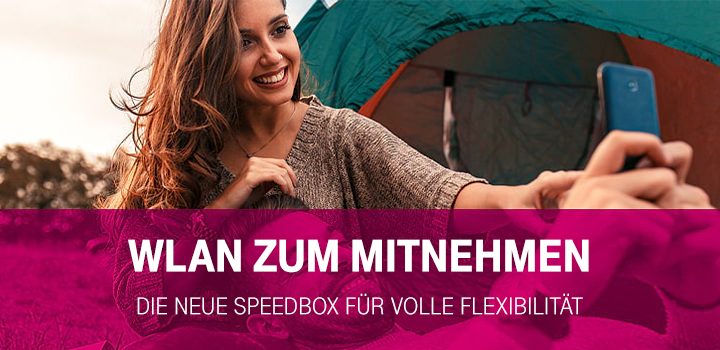 Der WLAN-Router zum mitnehmen - Die neue Telekom Speedbox