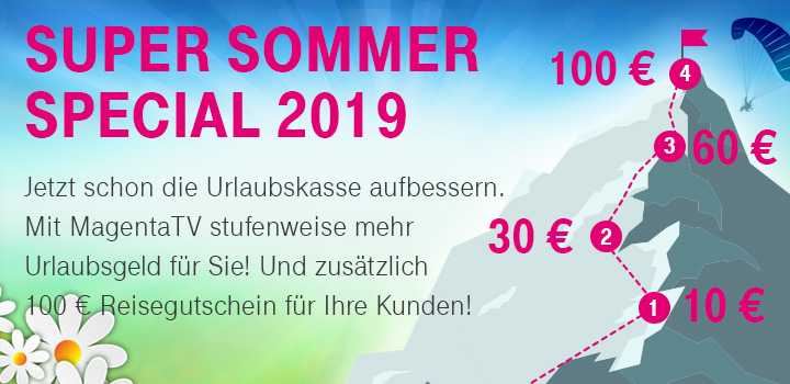 🌄 Super Sommer Special 2019 - Mit MagentaTV die Urlaubskasse fllen