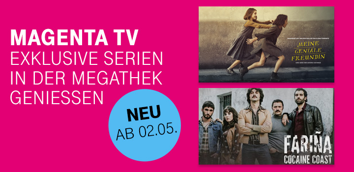 MagentaTV Aktionsbersicht 🌄 - Neue Serien in der Megathek