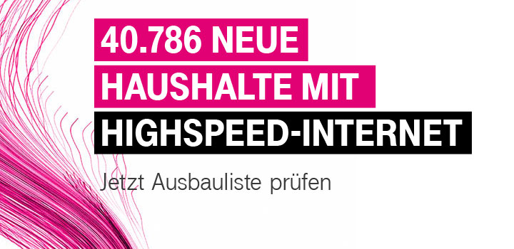 Highspeed-Internet jetzt verfgbar fr ber 40.000 Haushalte