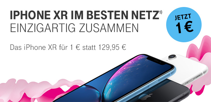 Apple iPhone XR Aktion - Ab 1 Euro