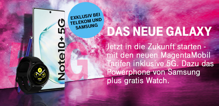 Top Samsung Modelle kaufen und Galaxy Watch Active gratis dazu