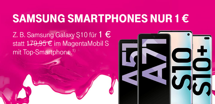 Nur noch bis 8. März - Samsung Smartphones ab 1 € vermitteln