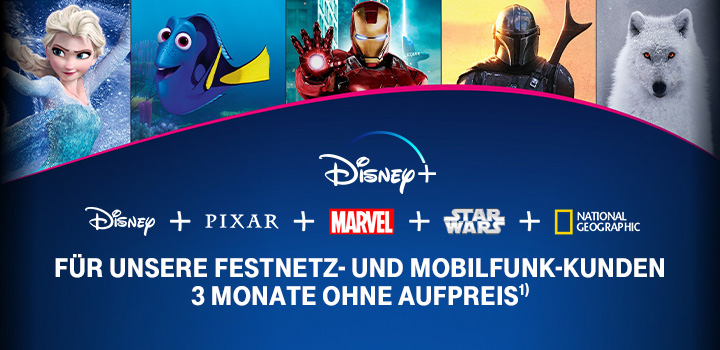 Disney+ 3 Monate ohne Aufpreis – danach dauerhaft für nur 5 € im Monat