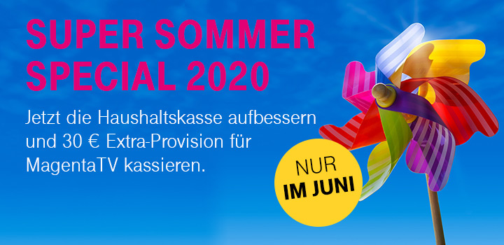 🍨 Super Sommer Special 2020 - Eine Portion Extra-Provision