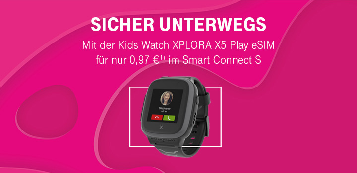 Jetzt NEU: Kids Watch XPLORA X5