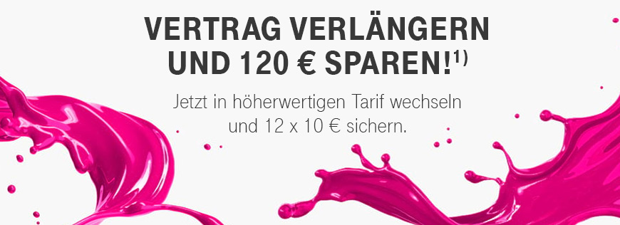 MagentaMobil Bestandskunden Aktion  Jetzt 12 x 10  sichern!