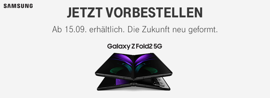 NEU: Das Samsung Galaxy Z Fold2 5G<br />
