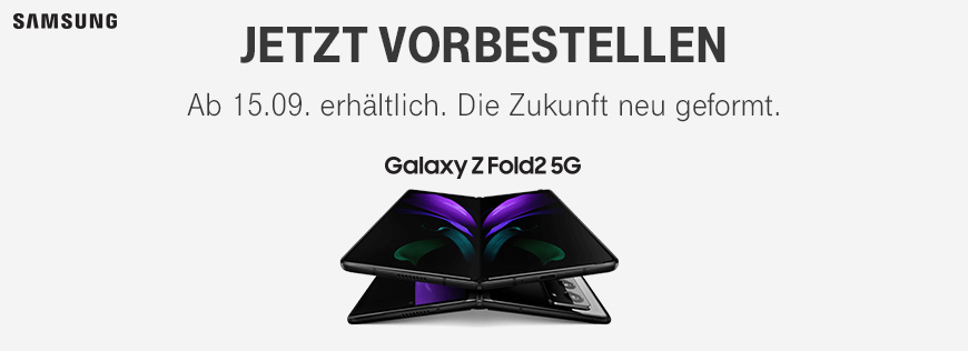 NEU: Das Samsung Galaxy Z Fold2 5G<br />
