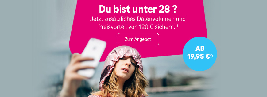 Verlngerung MagentaMobil Young-Aktion: Weiterhin tolle Vorteile sichern