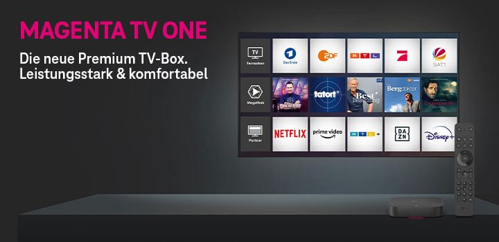 MagentaTV One - Die neue Premium TV-Box