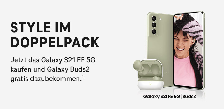 Das neue Samsung Galaxy S21 FE kaufen und Galaxy Buds2 sichern