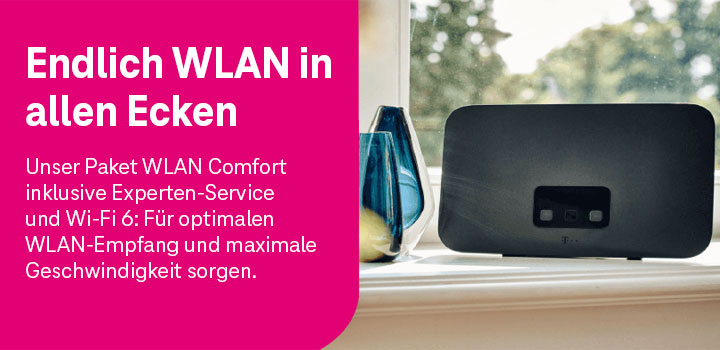 Die neuen WLAN Comfort Pakete: Jetzt bei Telekom Profis buchbar 