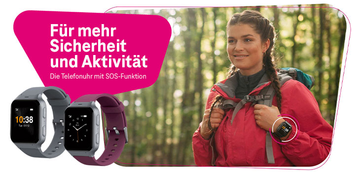 Safety Watch: Smartwatch mit vielen Sicherheitsfunktionen