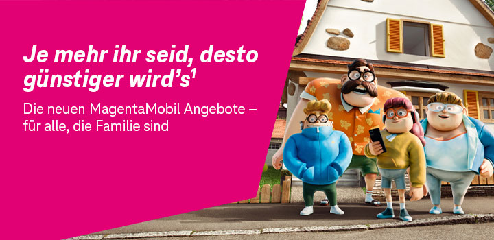 Neue MagentaMobil-Tarife und neue Zusatzkarten