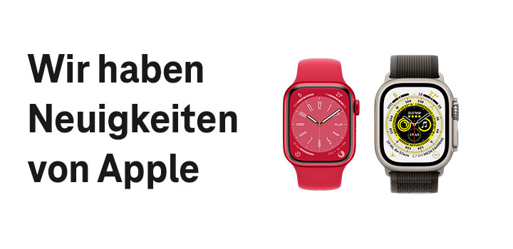  Die neuen Apple Watches auch bei Telekom Profis buchbar