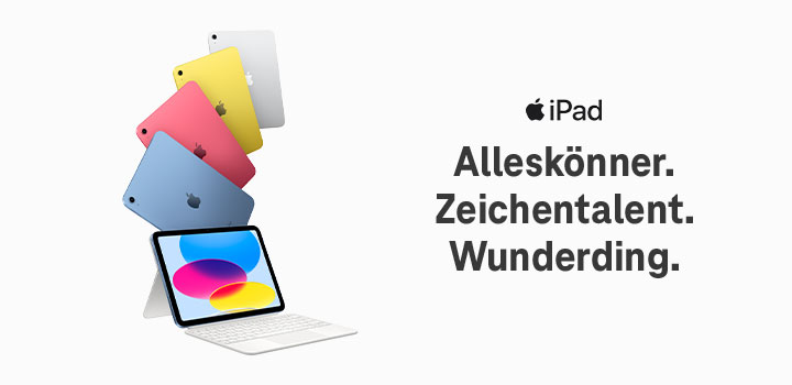 Die neuen Apple iPads  Jetzt bei der Telekom bestellen