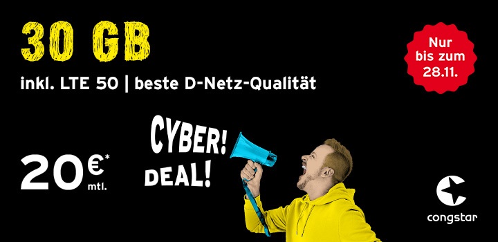 congstar Cyber Deal