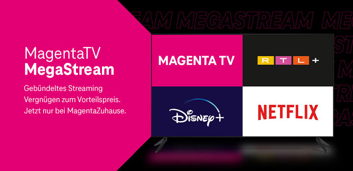 MagentaTV MegaStream gibt es jetzt in allen Speedklassen!