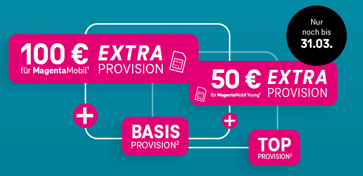 👉 💶 Bis 31.03.2023: 100 € oder 50 € Extra-Provision zusätzlich verdienen