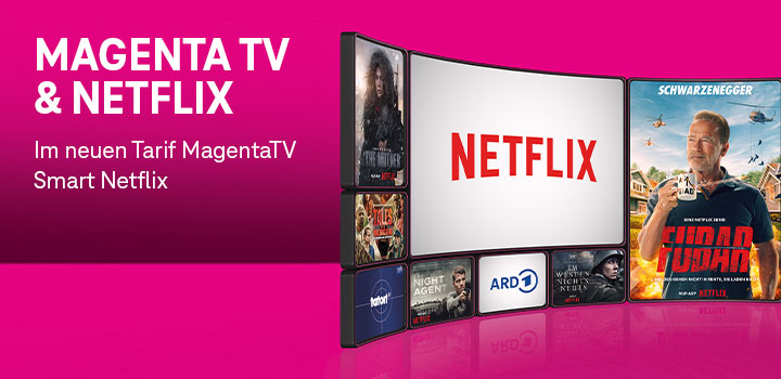 Neuer Tarif MagentaTV Smart Netflix