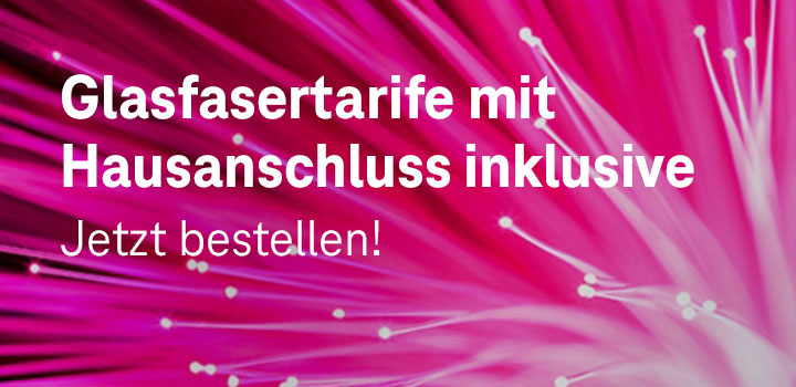 Glasfaser mit Hausanschluss inklusive vermitteln