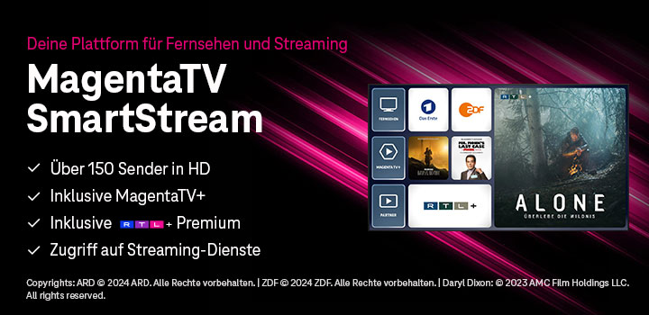 MagentaTV SmartStream 24 Monate zum Aktionspreis