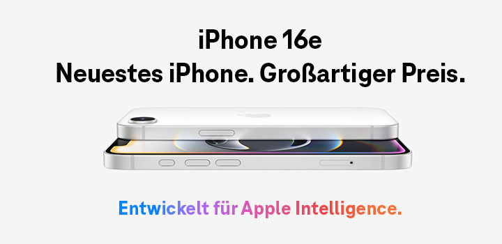 Das neue Apple iPhone 16e: Jetzt vorbestellbar!