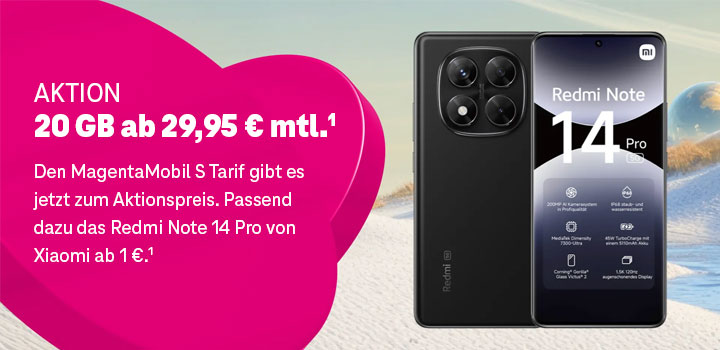 MagentaMobil: 20 GB ab 29,95  mtl.