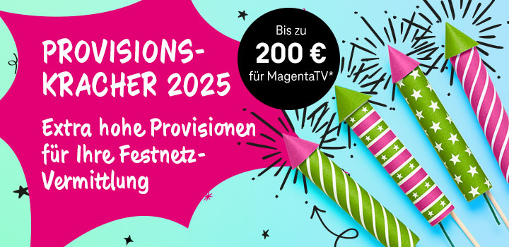 Der Countdown luft: Die Provisionskracher 2025 🎉
