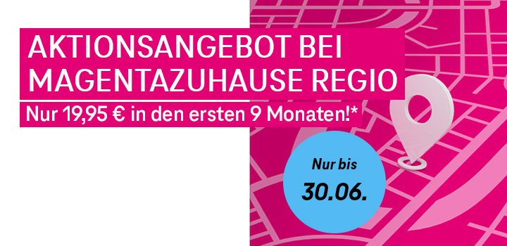 9 Monate sparen bei MagentaZuhause Regio