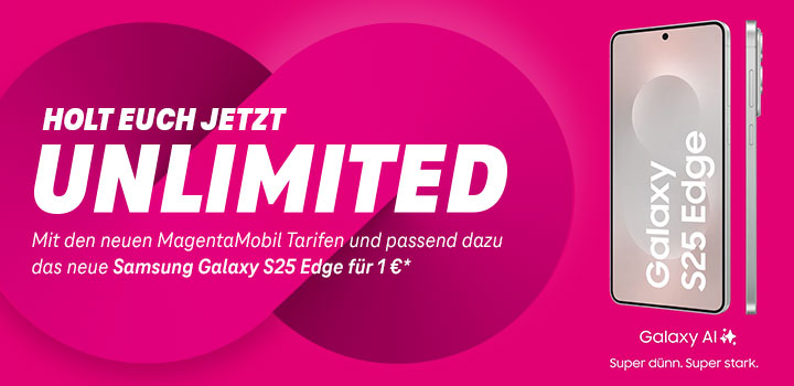 Jetzt vorbestellbar: Das neue Samsung Galaxy S25 Edge