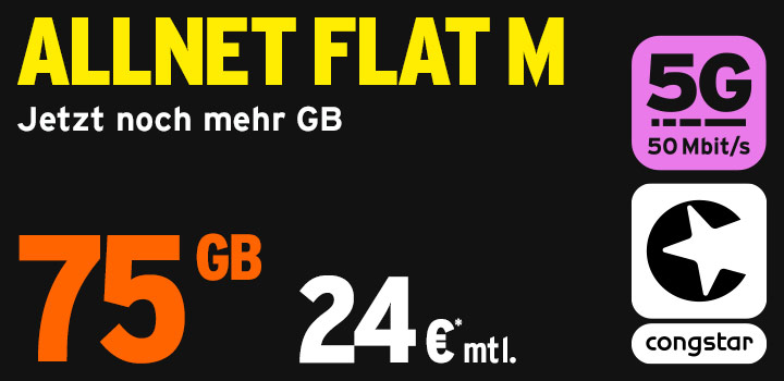 congstar: Mit mehr Datenvolumen in den Sommer starten