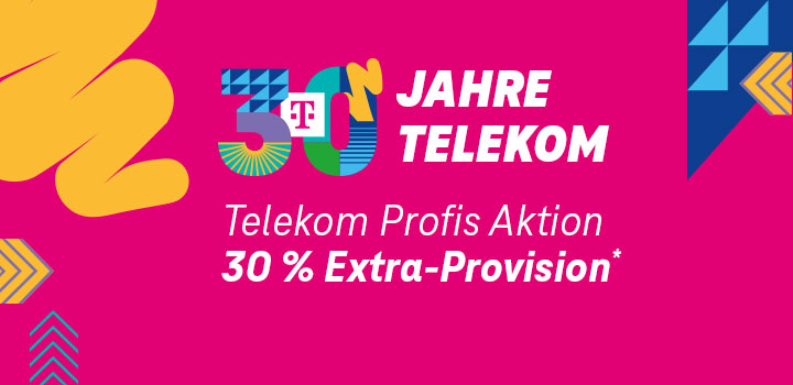 Der Countdown luft: 30 % Extra-Provision
