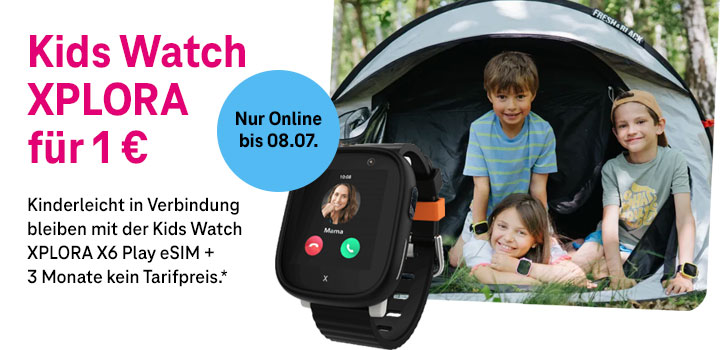 Zurck in die Schule - mit der XPLORA KidsWatch