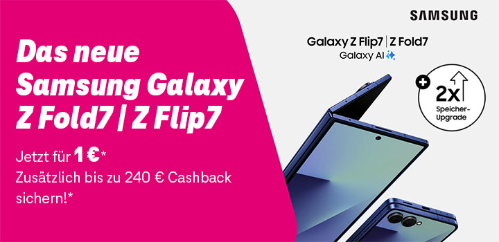 Jetzt vorbestellen: Galaxy Z Fold7, Z Flip7 & Z Flip FE