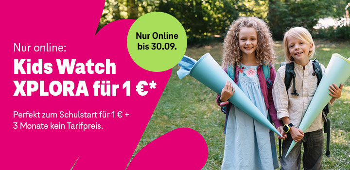 Kids Watch XPLORA X6 Play eSIM  jetzt zum Aktionspreis