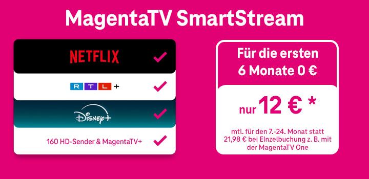 Verl�ngert: MagentaTV SmartStream Aktion