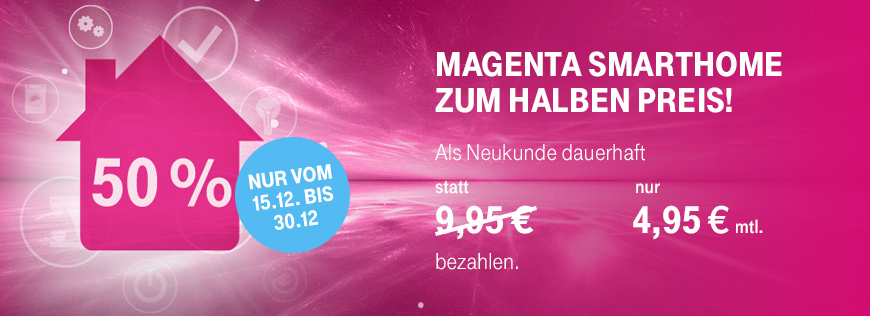 Magenta SmartHome zum halben Preis