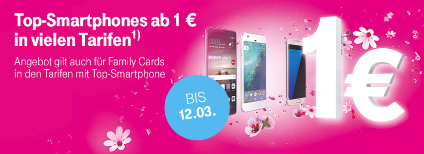 Top-Smartphones fr 1 Euro vermitteln