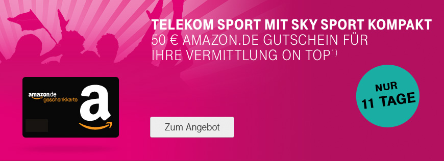 Nur kurze Zeit: Top-Provision + Amazon.de-Gutschein on top