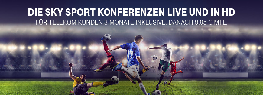 Telekom Sport mit Sky Sport Kompakt Spiele: 23.07. – 29.07.2018<br />
